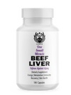 Grass-fed Beef Liver. Promotes Natural Iron, Vitamin A, B12 for Energy. Humanely Pasture-Raised. 100% Grass-fed New Zealand Desiccated Liver Without Hormones or Chemicals, GMO-free (190 Capsules)