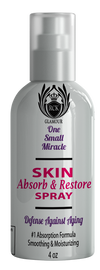 Skin Absorb & Restore Spray oil Mist. Inspired by Nature Power with Collagen + Hyaluronic acid, Vitamin C, Minerals for Restore moisture, add shine, softness, Rejuvenates, Revives dehydrated skin.