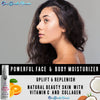 Skin Absorb & Restore Spray oil Mist. Inspired by Nature Power with Collagen + Hyaluronic acid, Vitamin C, Minerals for Restore moisture, add shine, softness, Rejuvenates, Revives dehydrated skin.